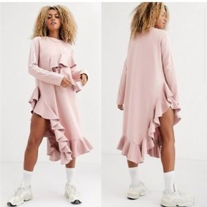 Adidas j koo limited edition ruffle dress NWT